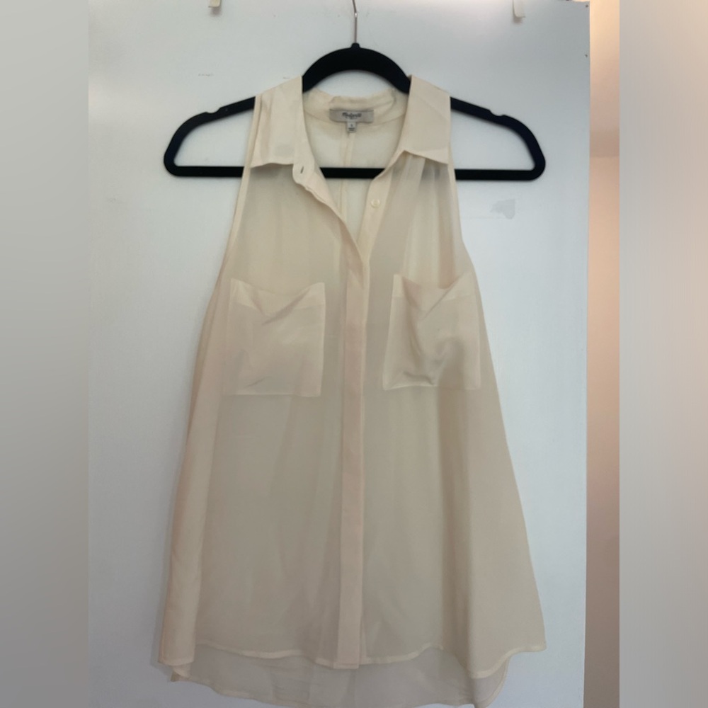 Madewell Sheer Tank Size L